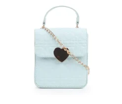 Olivia Miller Handbags>Top Handle Heart Clasp Handbag