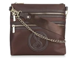 Sam & Libby Crossbody|Handbags>Saffiano Trim Xbody Handbag