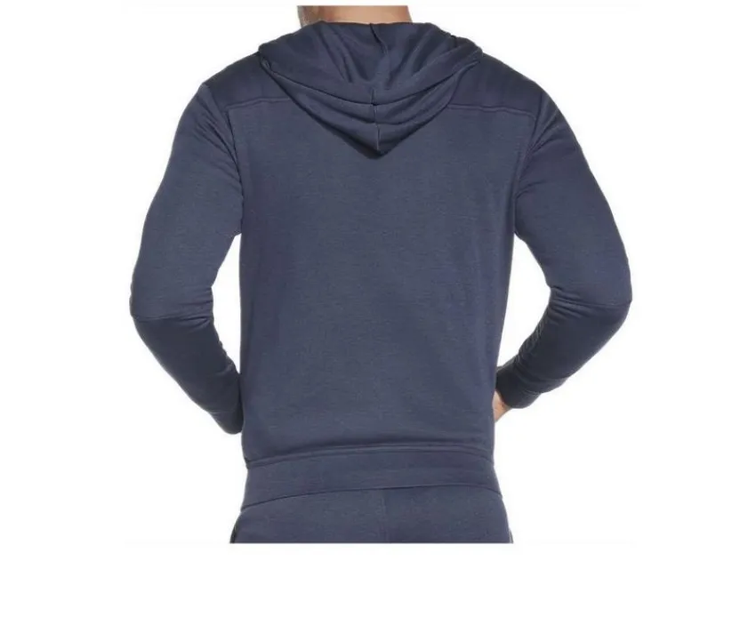 Men's Go Knit Pique Full Zip Hoodie|Skechers Go Apparel New