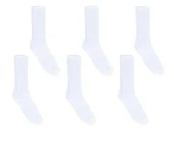 6 Pair Comfort Cushioned Crew Socks|Sof Sole Hot