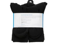 6 Pair Comfort Cushioned Crew Socks|Sof Sole Best
