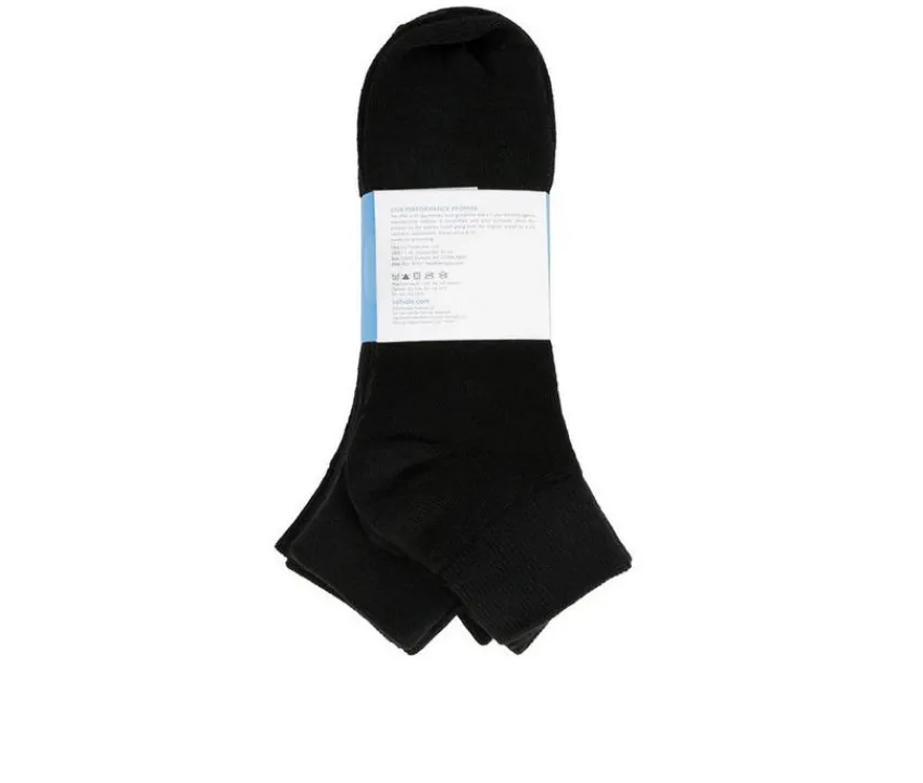 Sof Sole Socks>6 Pair Comfort Cushioned Quarter Socks