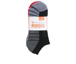 6p Men's Hexagon No Show Socks|Sof Sole Online