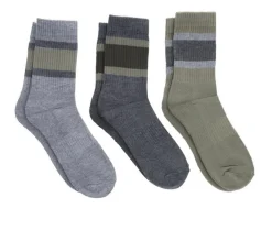 Sof Sole Socks>3p Men's High Cut Varsity Socks