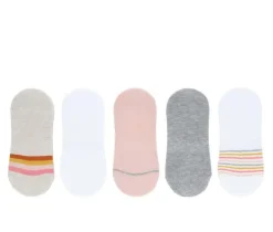 Steve Madden Socks>5 Pack Patterned Foot Liner Socks
