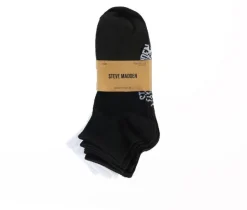 10 Pair Womens Quarter Socks|Steve Madden Clearance