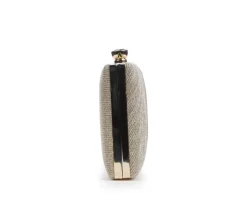 Pleated Glitter Clutch|Vanessa Clearance