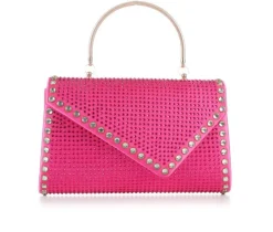 Rhinestone Asymmetrical Envelope|Vanessa Discount
