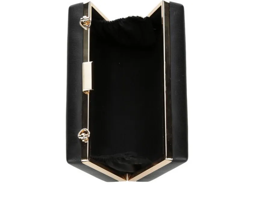 Vanessa Clutches & Evening Bags|Handbags>Square Frame Mini Handbag