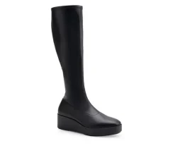 Women's Cecina Wedged Knee High Boots|Aerosoles Clearance