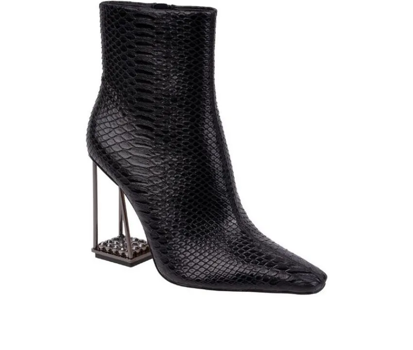 Women's Glam Heeled Booties|Ashley Kahen Outlet