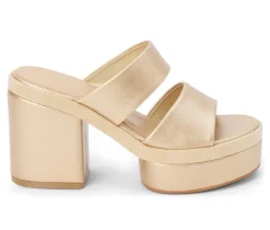 Women's Graham Blck Heel Sandals|Beach by Matisse New