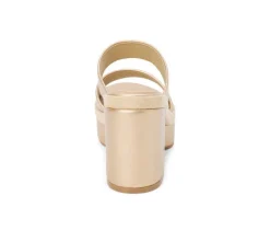 Women's Graham Blck Heel Sandals|Beach by Matisse New