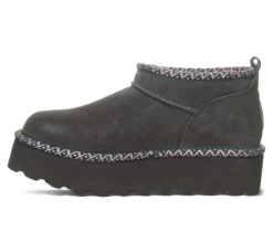 Women's Retro Super Short Deco Platform Winter Booties|Bearpaw Online