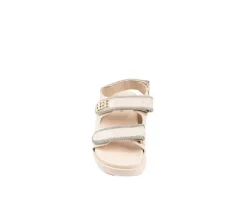 Women's Thea Footbed Sandals|Bebe Clearance