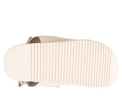 Women's Thea Footbed Sandals|Bebe Clearance