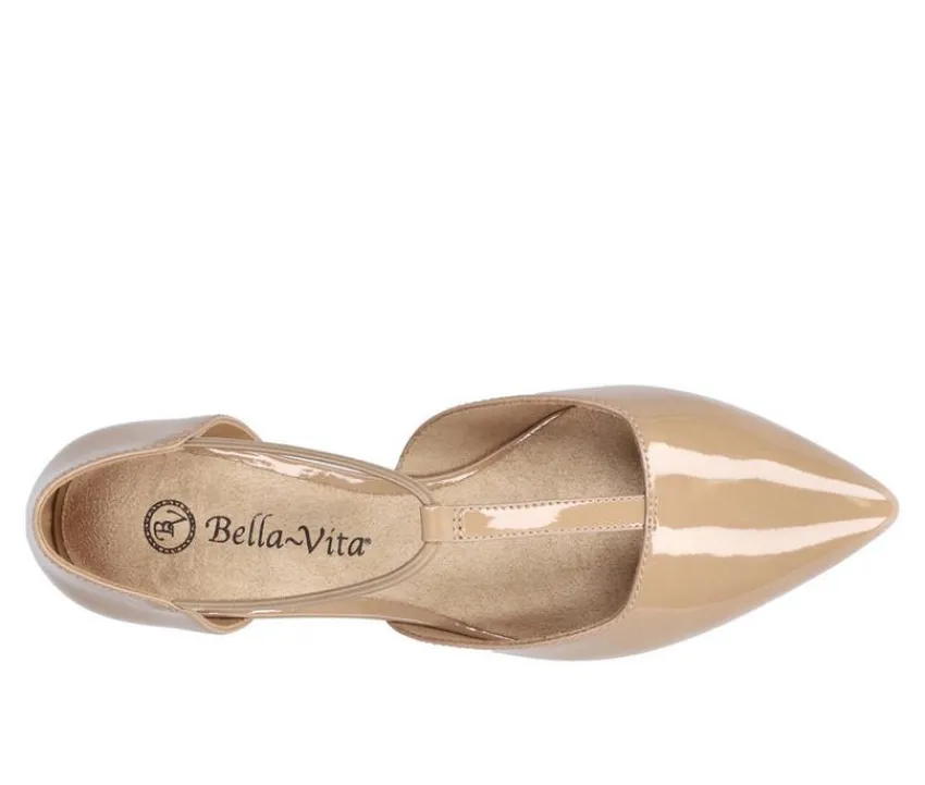 Bella Vita Flats>Women's Darby T-Strap Flats