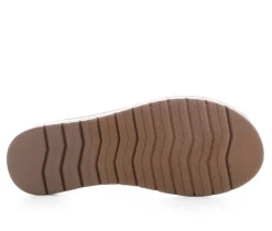 Women's Button Sandals|Blue Aura Clearance