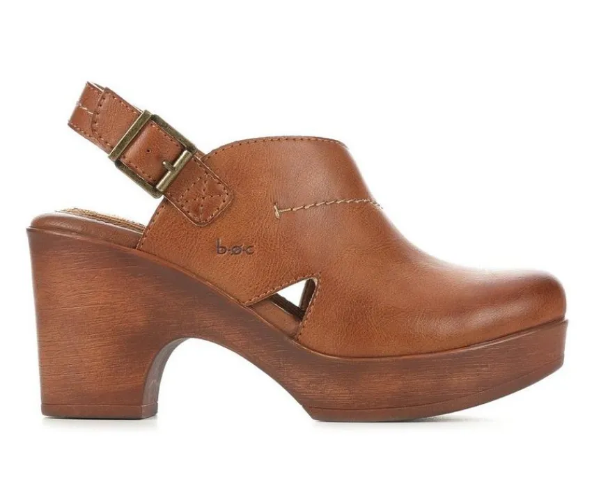 Women's Cecila Heeled Clogs|BOC Discount