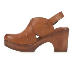 Women's Cecila Heeled Clogs|BOC Discount