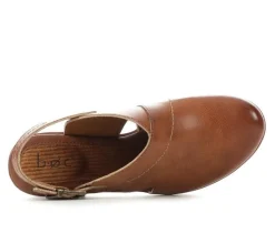 Women's Cecila Heeled Clogs|BOC Discount