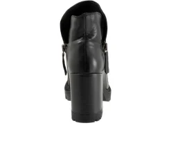 Women's Elliott Heeled Booties|Bueno New