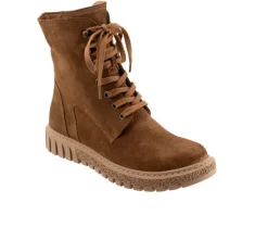 Bueno Lace Up>Women's Scarlett Combat Boots