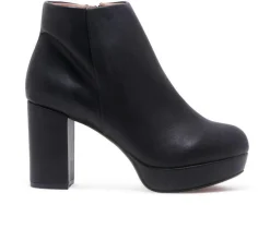 Chelsea Crew Dress>Women's Disco Platform Heeled Booties
