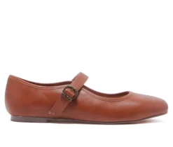 Women's Dora Mary Jane Flats|Chelsea Crew Outlet