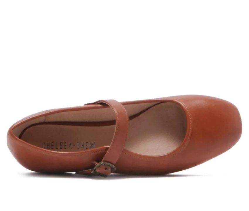 Women's Dora Mary Jane Flats|Chelsea Crew Outlet
