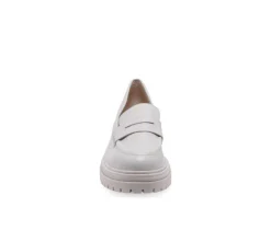 Women's Giana Chunky Penny Loafers|Chelsea Crew New