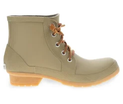 Chooka Lace Up>Women's Classic Lace Up Shortie Rain Boots