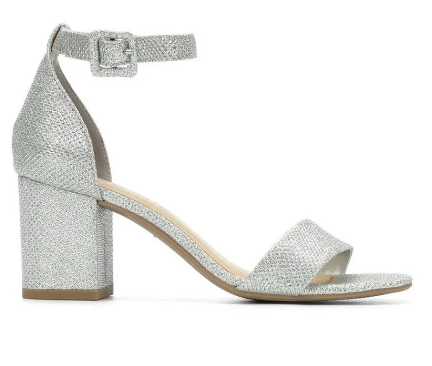 City Classified Sandals|Pumps & Heels>Women's Cake Block-Heeled Sandals
