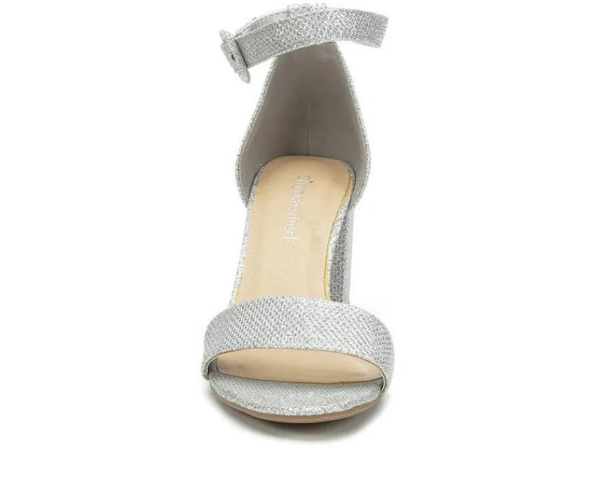 City Classified Sandals|Pumps & Heels>Women's Cake Block-Heeled Sandals
