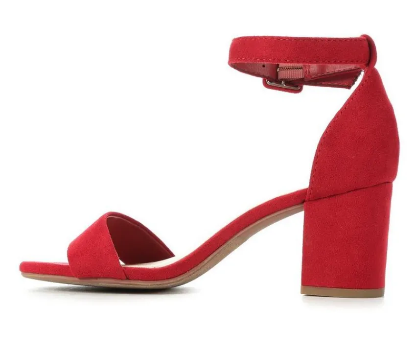 City Classified Sandals|Pumps & Heels>Women's Cake Block-Heeled Sandals