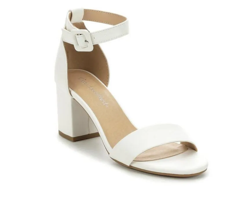 City Classified Sandals|Pumps & Heels>Women's Cake Block-Heeled Sandals