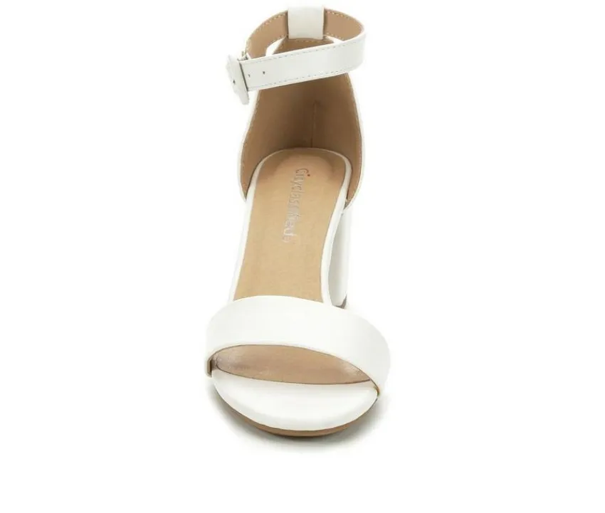 City Classified Sandals|Pumps & Heels>Women's Cake Block-Heeled Sandals