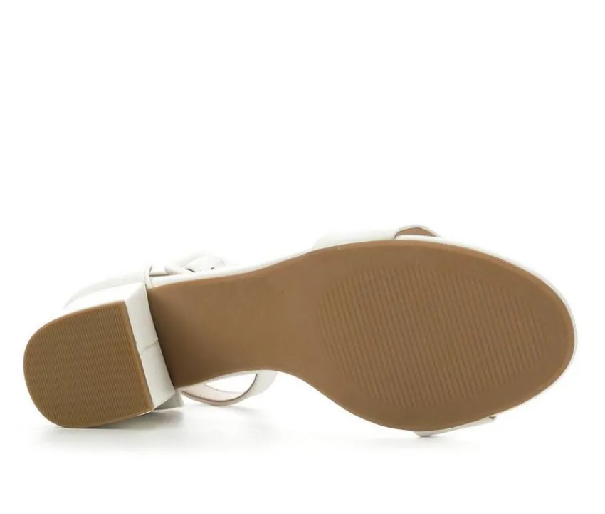 City Classified Sandals|Pumps & Heels>Women's Cake Block-Heeled Sandals