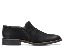 Women's Camzin Pace Low Cut Booties|Clarks Clearance