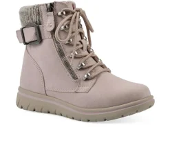 Cliffs by White Mountain Lace Up>Women's Hearten Lace Up Booties