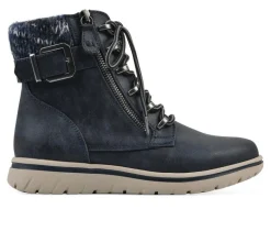 Women's Hearten Lace Up Booties|Cliffs by White Mountain Outlet