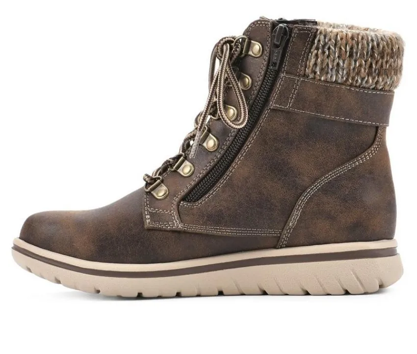 Cliffs by White Mountain Lace Up|Boots & Booties>Women's Hearty Booties