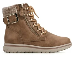 Women's Hearten Lace Up Booties|Cliffs by White Mountain Clearance