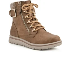 Women's Hearten Lace Up Booties|Cliffs by White Mountain Clearance