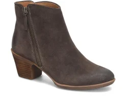 Women's Barras Waterproof Heeled Booties|Comfortiva Best