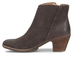 Women's Barras Waterproof Heeled Booties|Comfortiva Best
