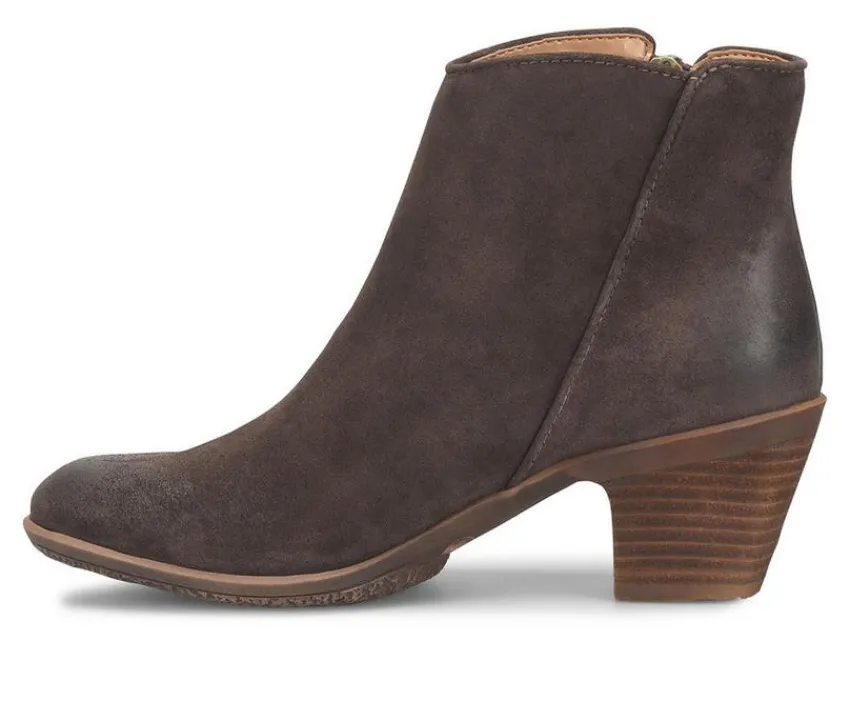 Women's Barras Waterproof Heeled Booties|Comfortiva Best