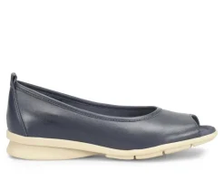 Women's Pratima Peep Toe Flats|Comfortiva Best