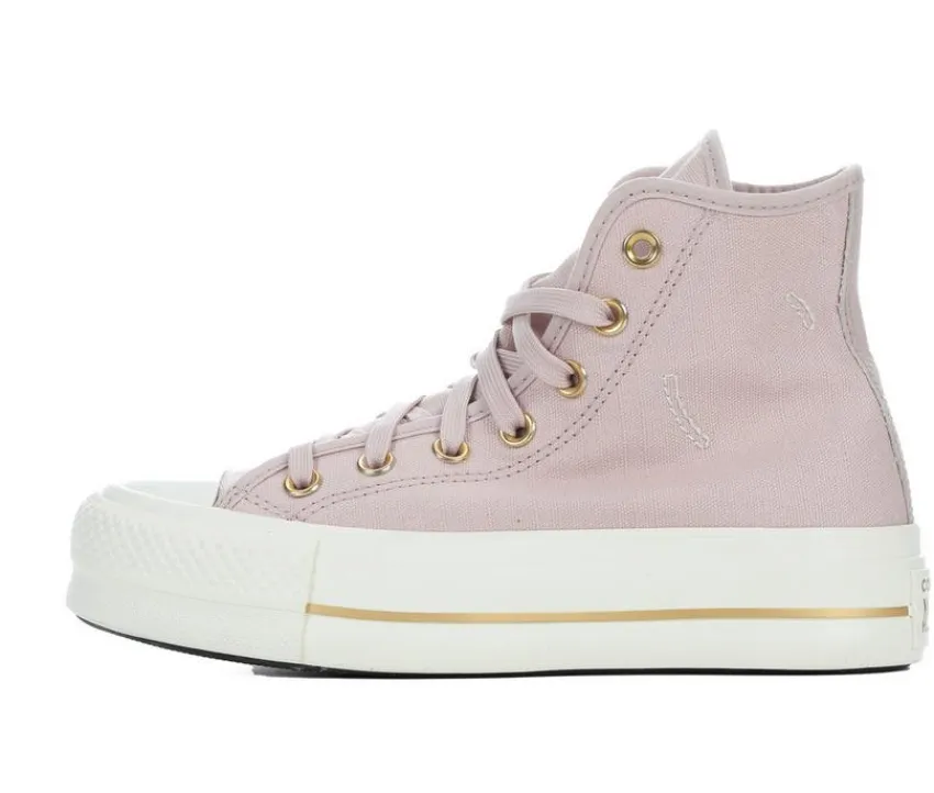 Women's Chuck Taylor Seasonal Lift Hi Sustainable Platform Sneakers|Converse Discount