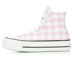 Women's Chuck Taylor All Star Gingham High-Top Sneakers|Converse Clearance